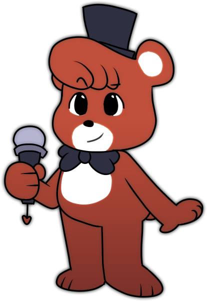 Artwork[art] Carebears Freddo - Cartoon (432x650)
