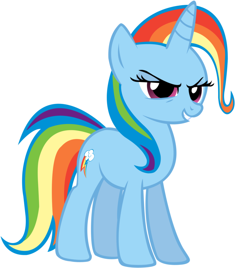 Daxie As Trixie By Durpy @deviantart - Mlp Trixie Recolour (891x897)