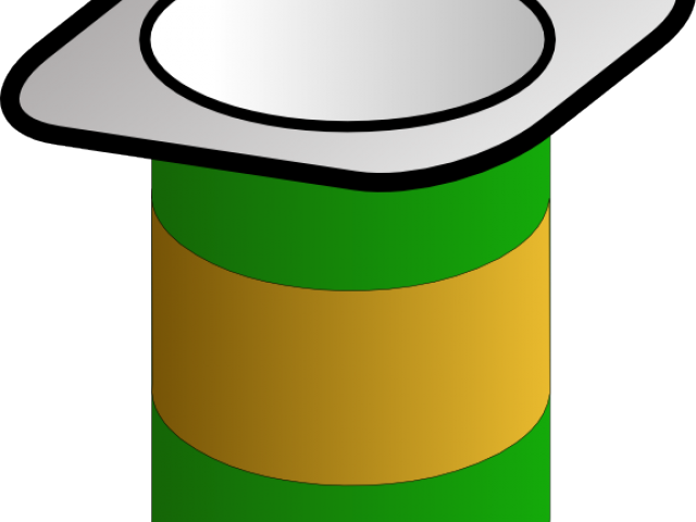 Yellow Clipart Yogurt - Yogurt (640x480)