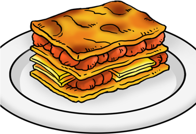 Lasagna Clipart Italian Feast - Pasta (640x480)