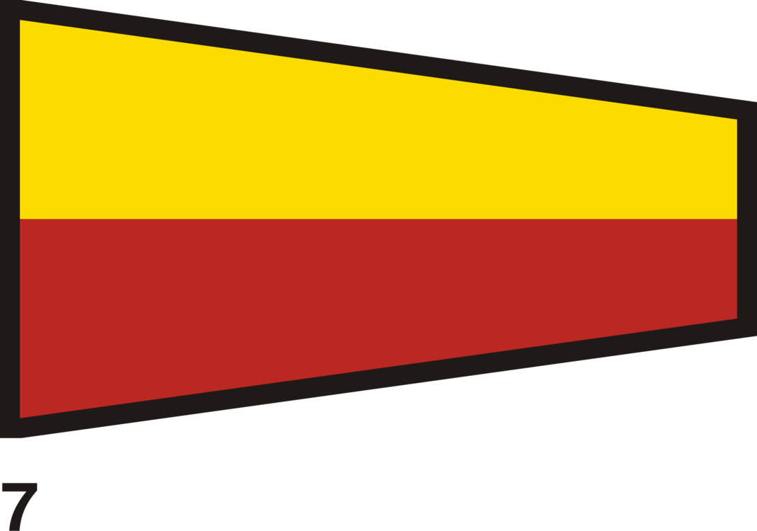 Maritime Flag Red Dressing Overall Computer Icons - Bandeira Amarela E Vermelha (1069x750)