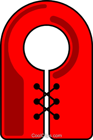 Life Jacket Royalty Free Vector Clip Art Illustration - Safety (321x480)