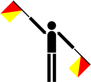 Flag Semaphore International Maritime Signal Flags - Semaphore Png (374x340)
