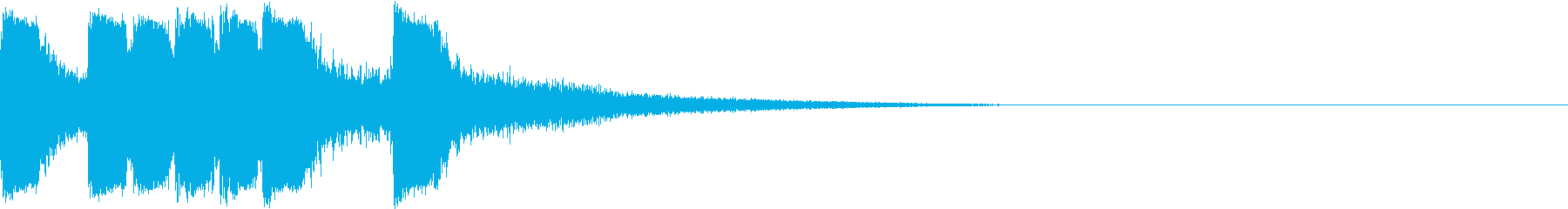 ファンファーレ 当たり 正解 合格 ０７の再生済み - Waveform (1800x240)