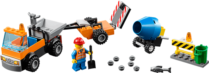 10750 Road Repair Truck - Lego Juniors Road Repair Truck (720x405)