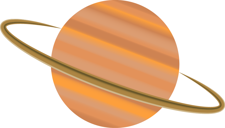 Saturn Clipart Solar System - Saturn (914x522)