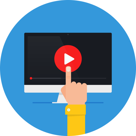 Video Clipart Video Marketing E Rehab - Videos Clipart (450x450)