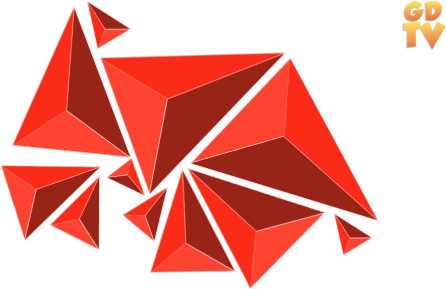 Clip Art Render Png Images Geometric - Geometric Red Png (1024x576)