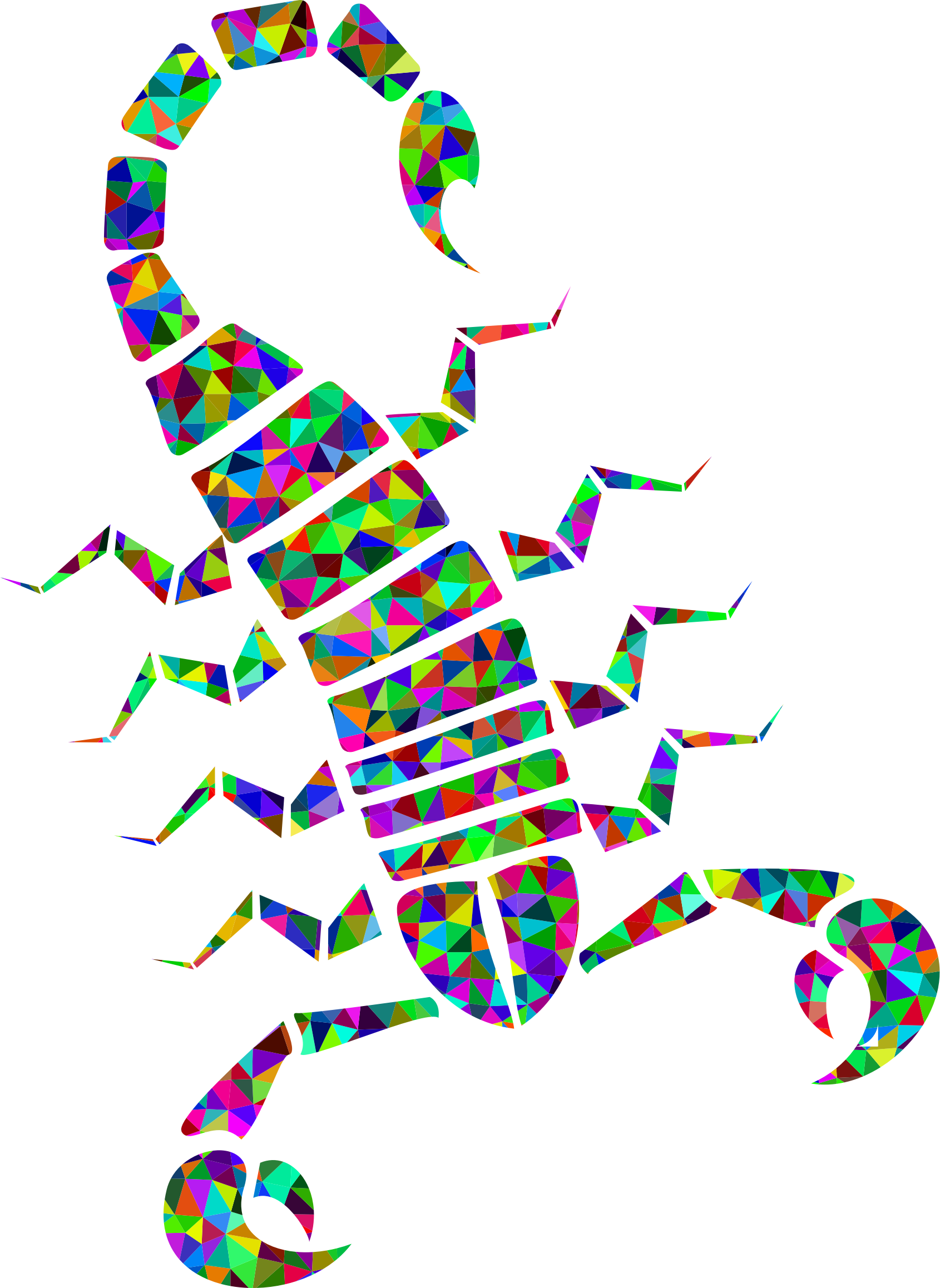Scorpion Computer Icons Arachnid Line Art - Throw Blanket (1690x2316)