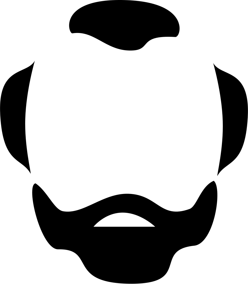Hair Clipart Guy Hair - Png Male Hair Icon (858x981)