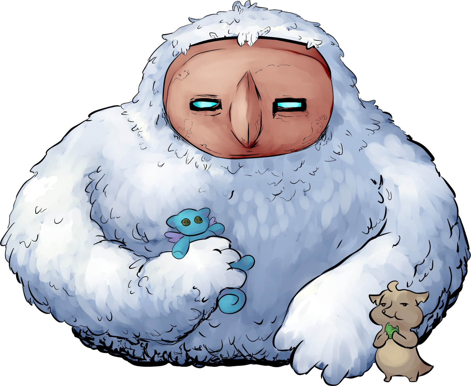 Rakuen 1 Year Anniversary Tribute Album Work - Cartoon (1600x1313)