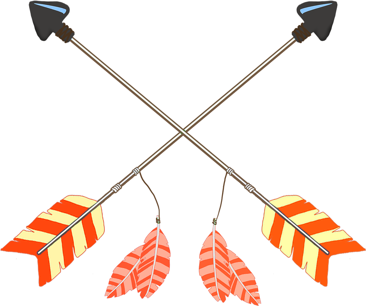 Clip Art Library Stock Feather Clipart Tribal Free - Green Feathers (1413x1299)