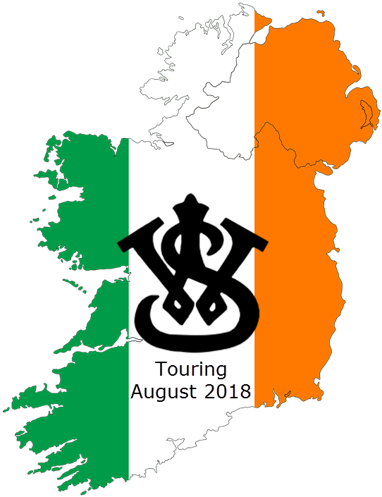 In August 2018, Western Suburbs Rfc Is Going On Tour - Irish National Parks Map (561x720)