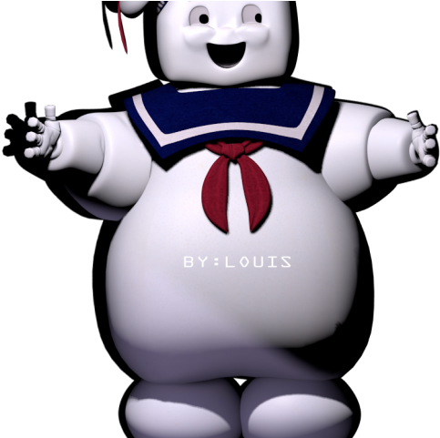 Marshmellow Clipart Roast Marshmallow - Stay Puft Marshmallow Man (640x480)
