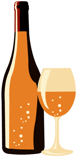 Clip Art New Year Wine Champagne Celebration - Wine (600x630)