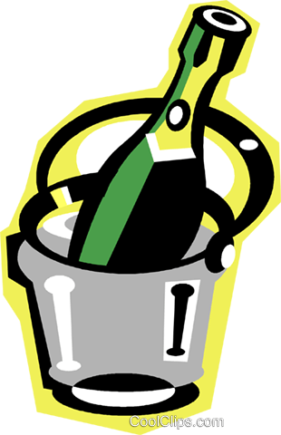 Champagne Royalty Free Vector Clip Art Illustration - Illustration (310x480)