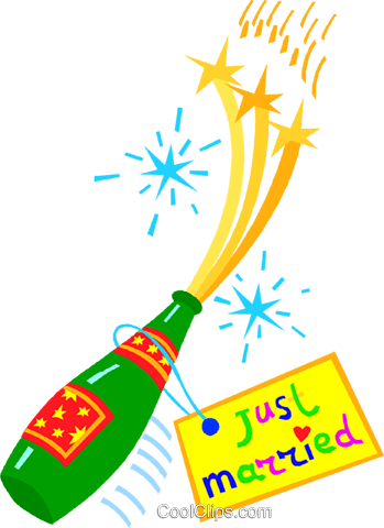 Bottle Of Champagne Royalty Free Vector Clip Art Illustration - Garrafa Vetor Champagne Png (349x480)