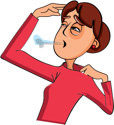 Shortness Of Breath With Or Without Chest Discomfort - Shortness Of Breath With Or Without Chest Discomfort (388x414)