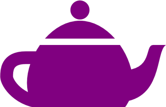 Kettle Clipart Purple - 128 X 128 Teapot (640x480)
