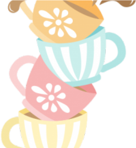 Kettle Clipart Stacked Tea Cup - Stacked Tea Cups Png (640x480)