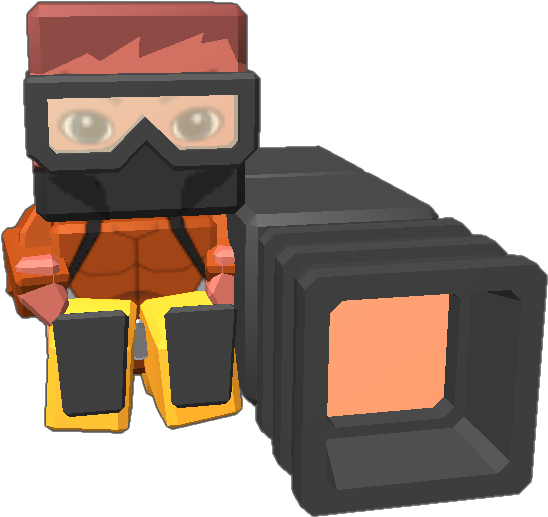 Lowest Price,the Pyro Was Once An Ordinary Soldier - Cartoon (768x768)