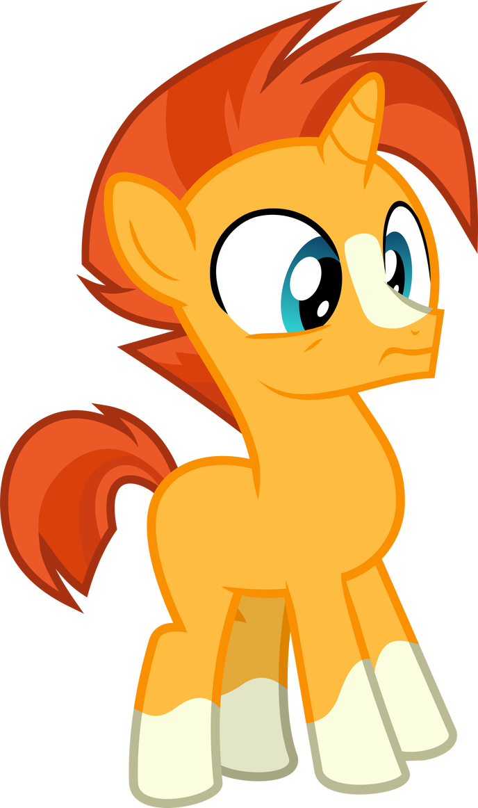 Colt Sunburst By Frownfactory - Sunburst Mlp Filly (688x1162)