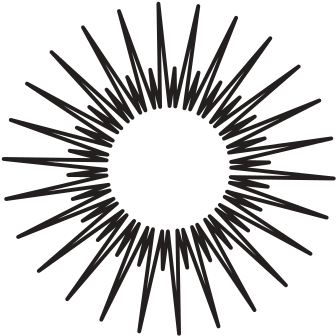 Collection Of Free Vector Burst Sun - Sun In Vector Png (550x550)