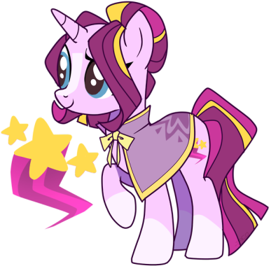 Starlight X Sunburst Shipchild - Cartoon (400x394)