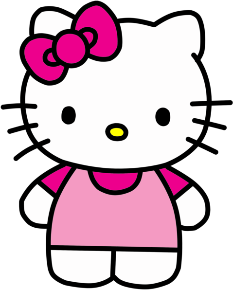Hello Kitty Png - Pink Hello Kitty Png (516x640)
