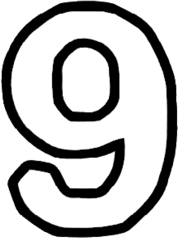 Nine Png - Circle (400x496)