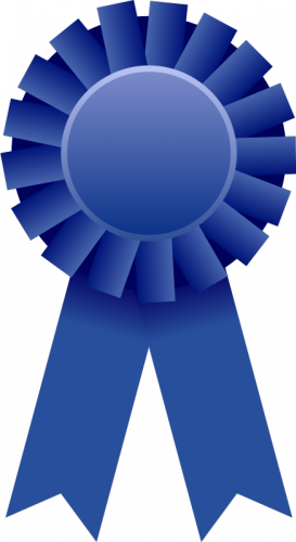 Coccarda - Blue Ribbon Prize (273x500)