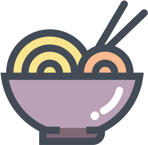 Stew Clipart Mangkok - Mangkok Mie Png (512x512)