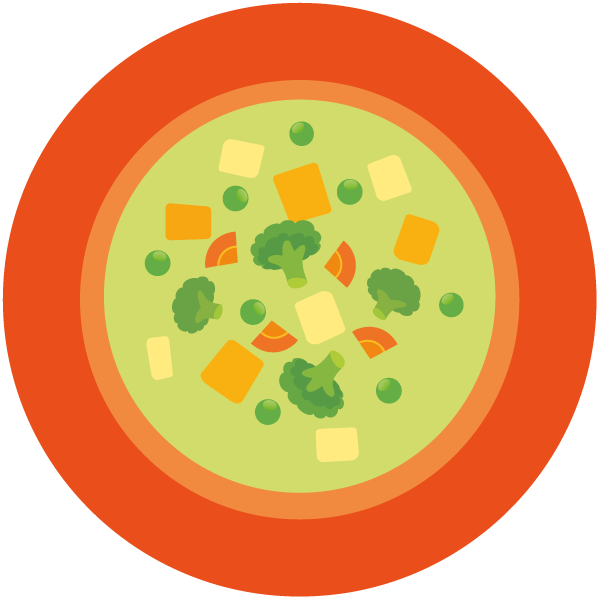 Broccoli Clipart Broccoli Soup - Anouk Claes (600x600)
