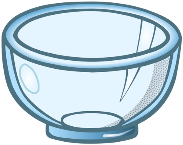 Chicken Soup Clipart Mangkok - Glasschüssel Clipart (640x480)