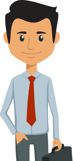 Adults At Work Clipart - Working Adult Clipart (259x565)