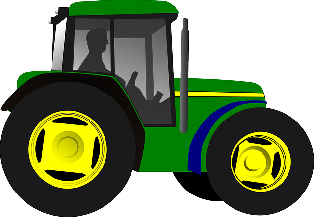 Amazing Transport Logo By Logochefs - Tractor Clip Art (640x443)