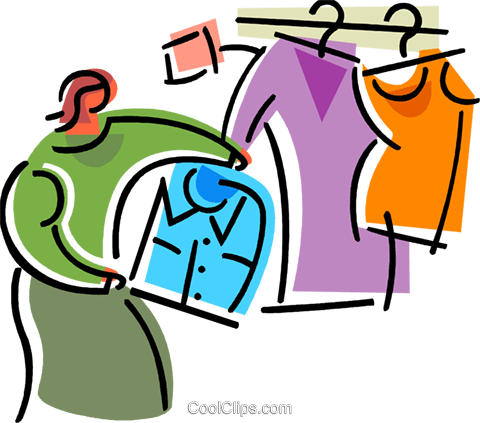 Consumers Royalty Free Vector Clip Art Illustration - Shopping (480x423)