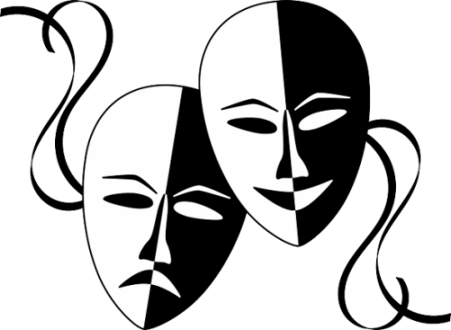 One Of The Most Ancient Secrets Regarding The True - Theatre Masks (500x366)