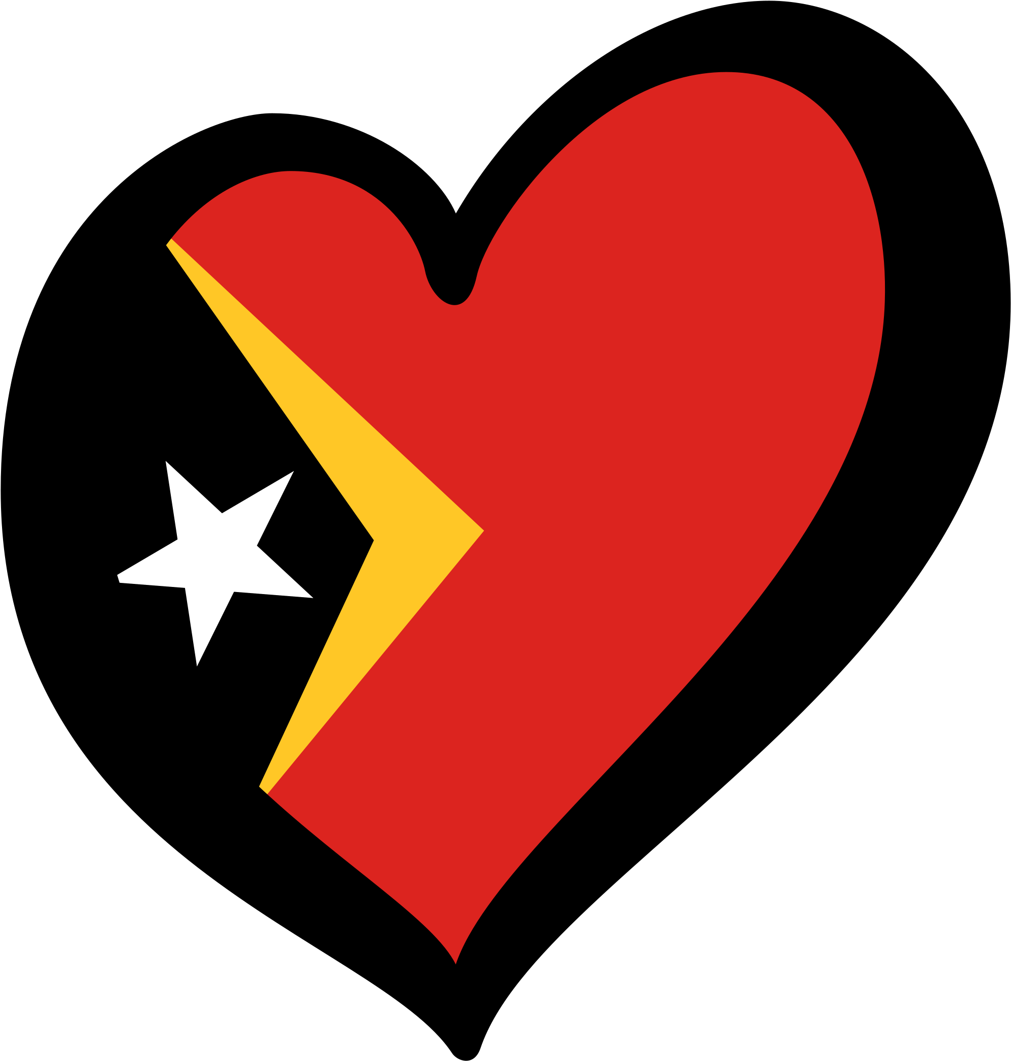 Open - Eurovision Heart Flag Black (2000x2101)