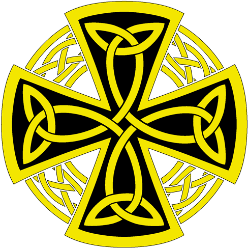 Celtic Cross Tattoos- High Quality Photos And Flash - Diseños De Tatuajes Celtas (500x497)