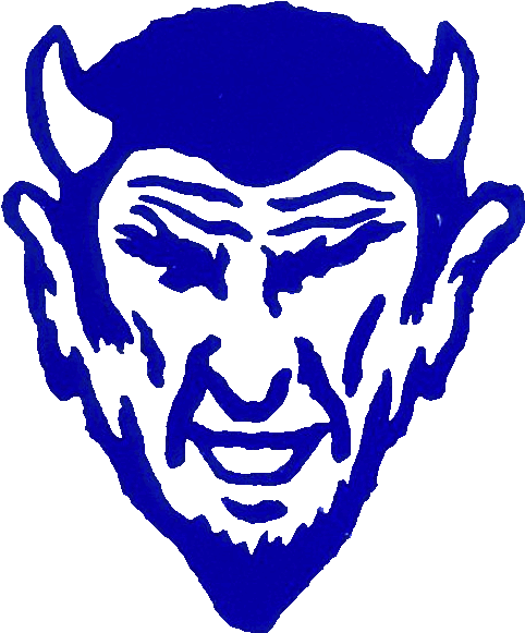 Blue Devil Png - Tift County Blue Devil (621x621)
