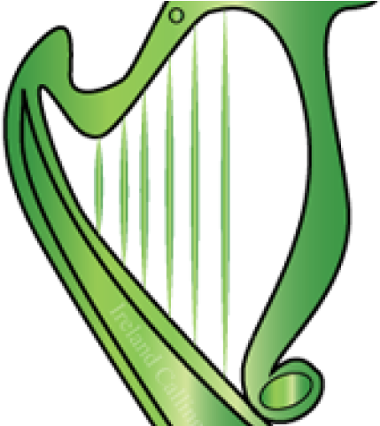 Irland Clipart Irish Celtic Cross - Ireland Harp Logo Transparent (640x480)