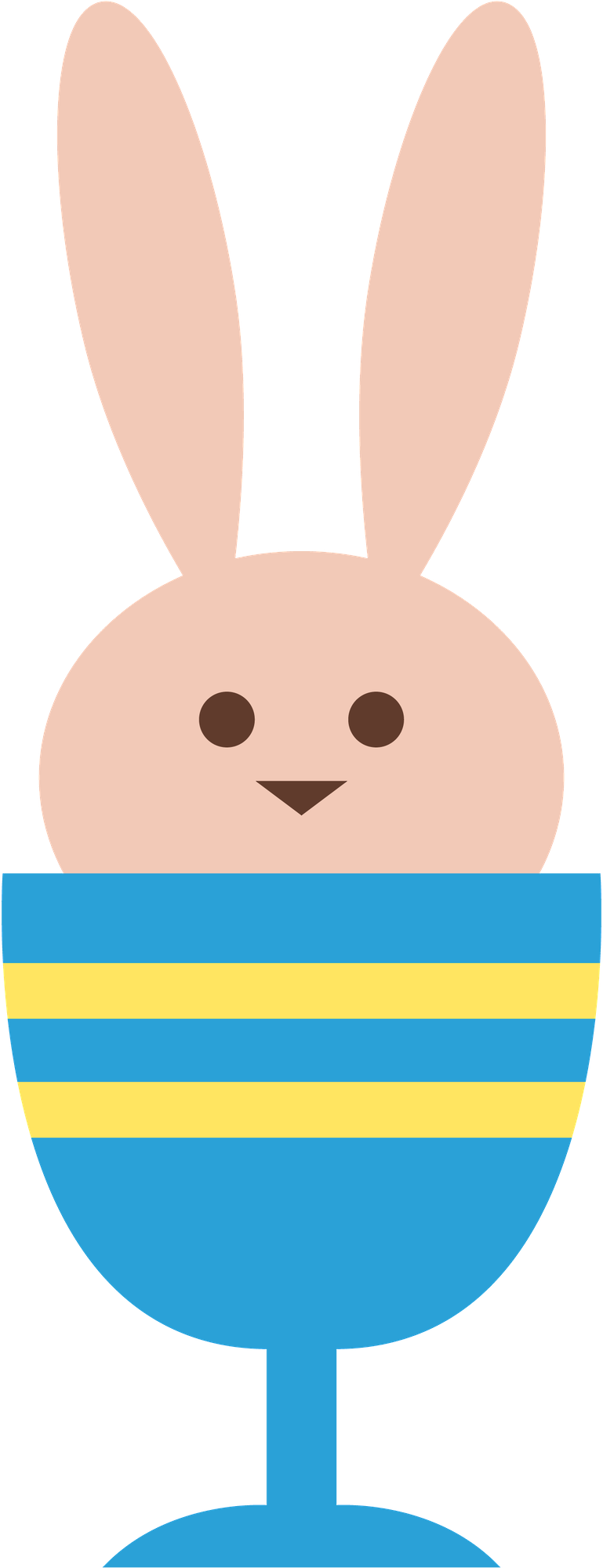Easter Bunny Conejo De Pascua, Clipart - Domestic Rabbit (769x2000)