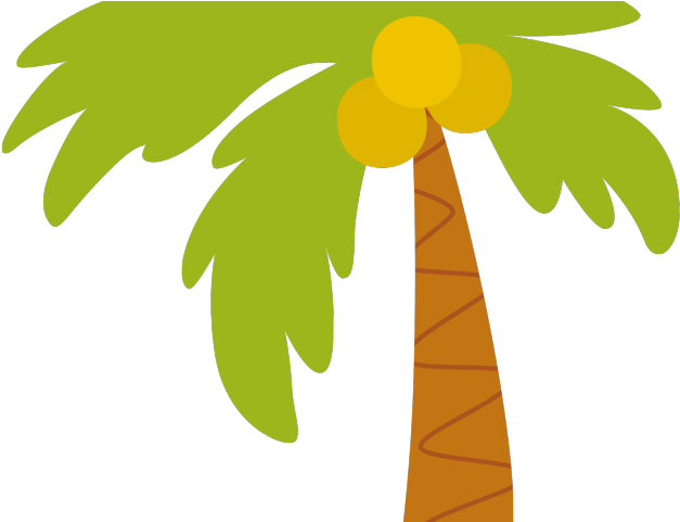 Palm Tree Clipart Aloha - Coqueirinho Png (640x480)