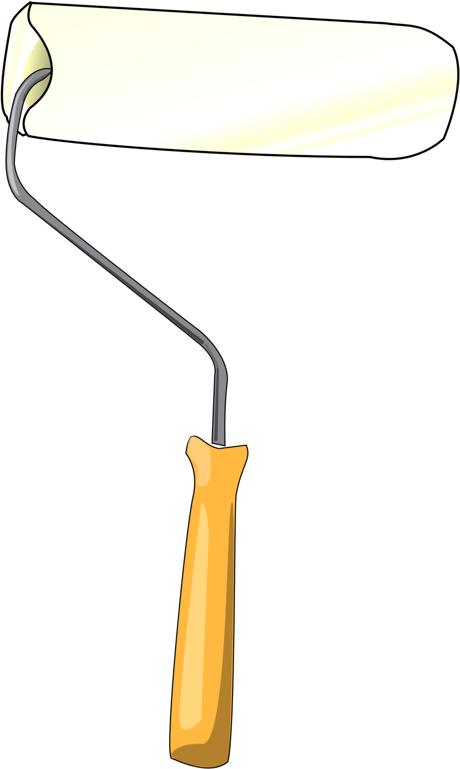 Brush Roller Costea Bogd - Roller Brush Clip Art (958x1579)