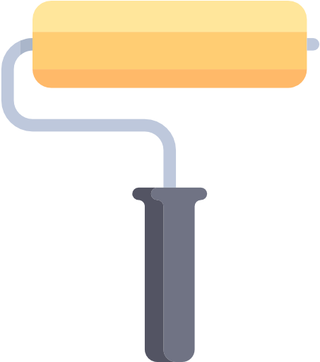 Paint Roller Png Png Transparent Library - Paint Roller Clipart Png (512x512)