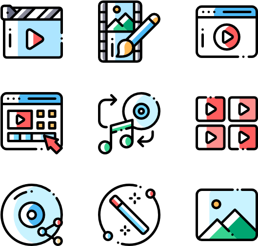 Audio And Video Edition - Automatization Icon (600x564)