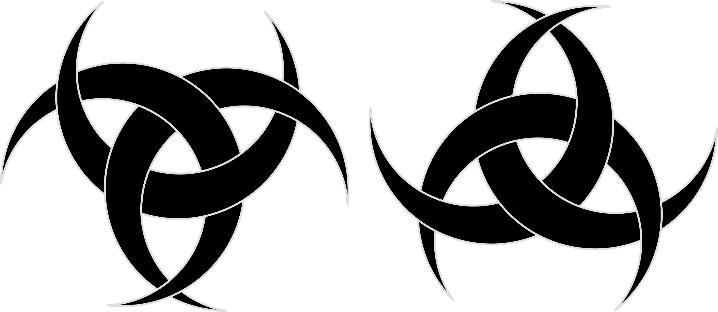 This Free Icons Png Design Of Tri Eclipse - This Free Icons Png Design Of Tri Eclipse (2400x1044)
