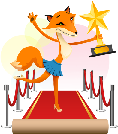 Video Editor - Red Carpet Vector (393x448)