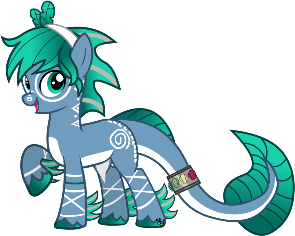 Sea Breeze Vector Artwork Commission By Lightning Bliss - Sea (1004x795)